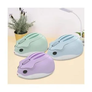 Ratón inalámbrico de 2.4 GHz con forma de hámster menos_6