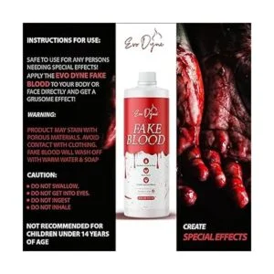 Evo Dyne Sangre falsa 16 onzas líquidas fabricada en_4