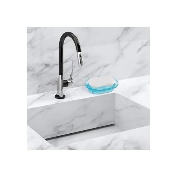 MDLUU Jabonera de cristal soporte de jabón de barra en_7