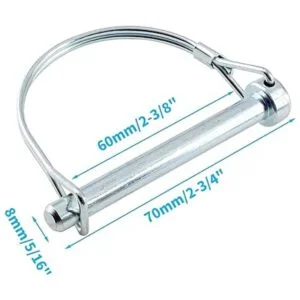 Uenhoy 10 unids arco eje bloqueo pin seguridad acoplador_3