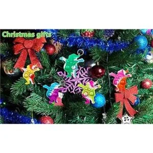 Paquete de 32 llaveros sensoriales pequeños con diseño de_3