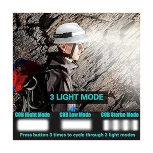 SEVENKA 2 faros delanteros recargables linterna LED_4