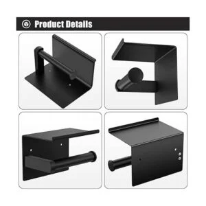 Tindbea Soporte de papel higiénico de tamaño Mega con_4