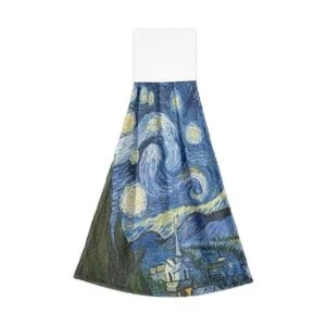 Qilmy Juego de 2 toallas de mano absorbentes con gancho y_2