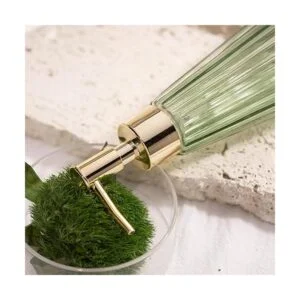 EMPO Dispensador de jabón de vidrio vintage elegante_5