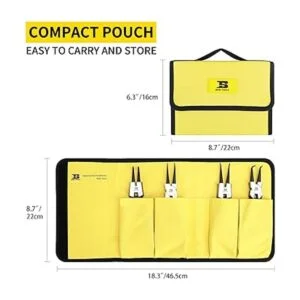 B BOSI TOOLS Juego de 4 alicates de anillo a presión_6