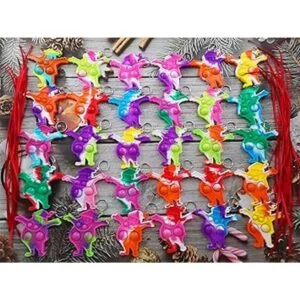 Paquete de 32 llaveros sensoriales pequeños con diseño de_2