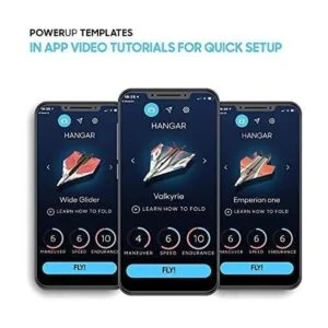 Plantillas de avión de papel para modelos POWERUP 12_7