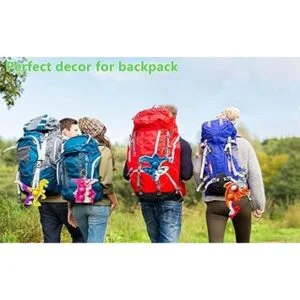 Bluk Llavero sensorial pequeño con diseño de arco iris_5