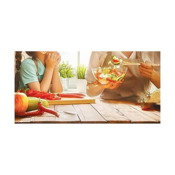 Juego de 5 cucharas de cocina de madera de gallo regalo_5