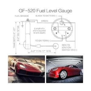 Rupse Medidor universal de nivel de combustible de 2_4