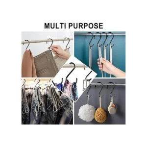 DINGEE Paquete de 12 ganchos en S de 6 pulgadas con_3