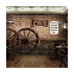 Divertidos carteles de metal para baño garaje hombre_6