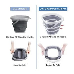 Craftend Cubo plegable cubo de limpieza cubo plegable_3