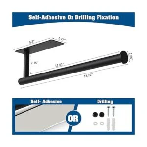 theaoo Soporte para toallas de papel Soporte para_4