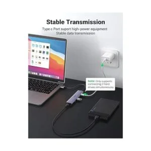 UGREEN Hub USB Hub USB 3.0 de aluminio de 4 puertos con_5