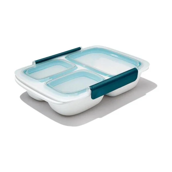 OXO Good Grips Prep Go Contenedor dividido a prueba de_1