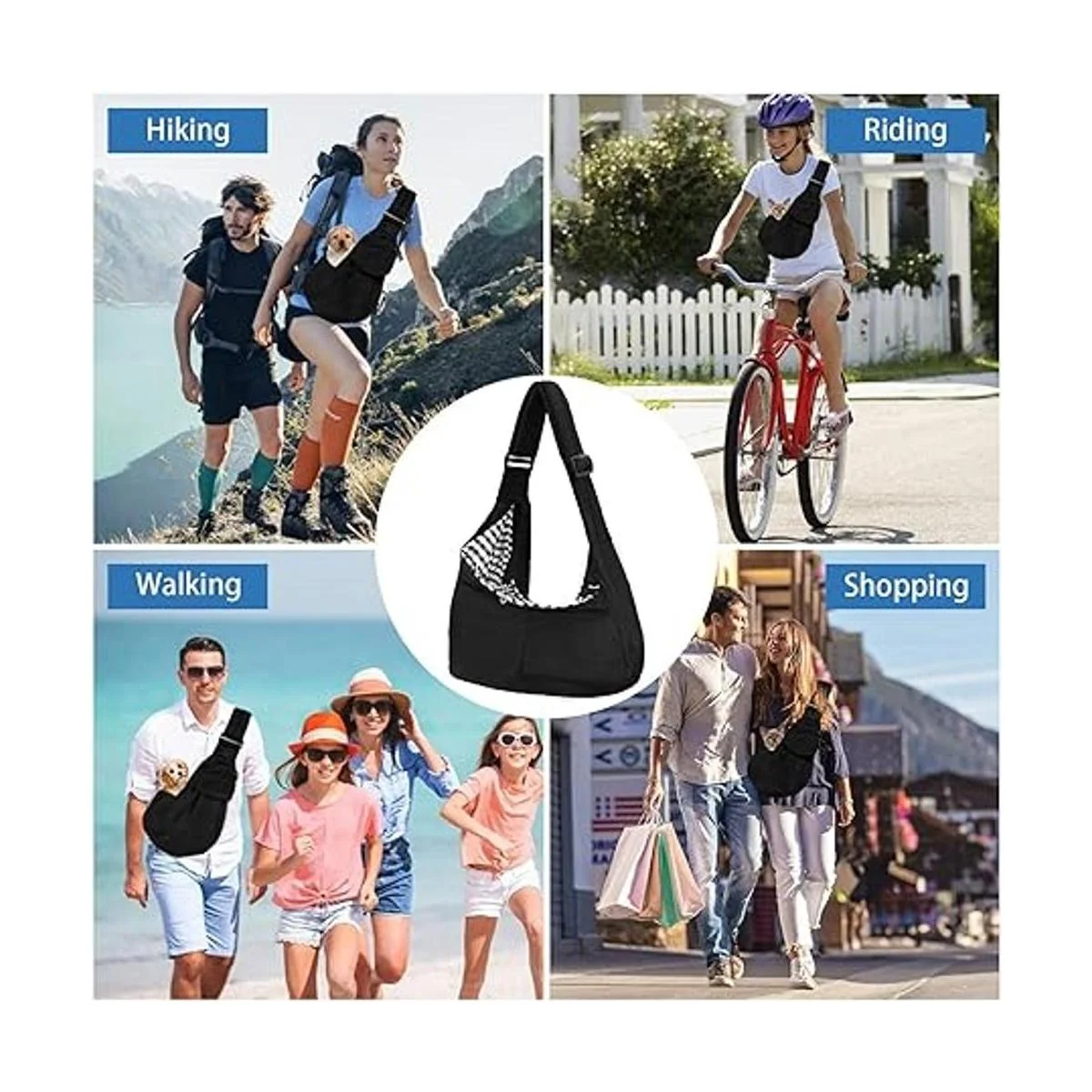 Transportador de mascotas para perros pequeños y gatos_6