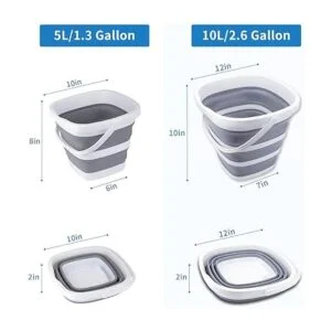 Craftend Cubo plegable cubo de limpieza cubo plegable_2