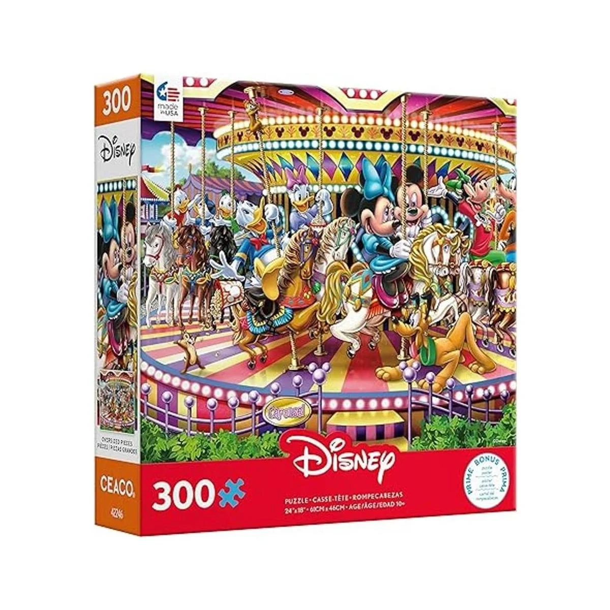 Ceaco Disney Carousel Rompecabezas de 300 piezas de_4