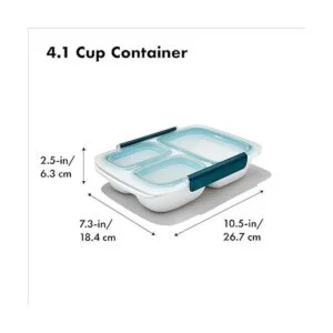 OXO Good Grips Prep Go Contenedor dividido a prueba de_6