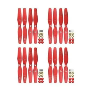 16 piezas de hélice roja para SJRC S20W S30W T18 H301S T25_1