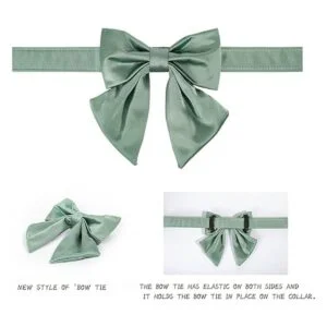 Lionet Paws Collar de perro con corbatín cómodo collar de_3