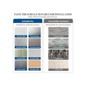 theaoo Soporte para toallas de papel Soporte para_6