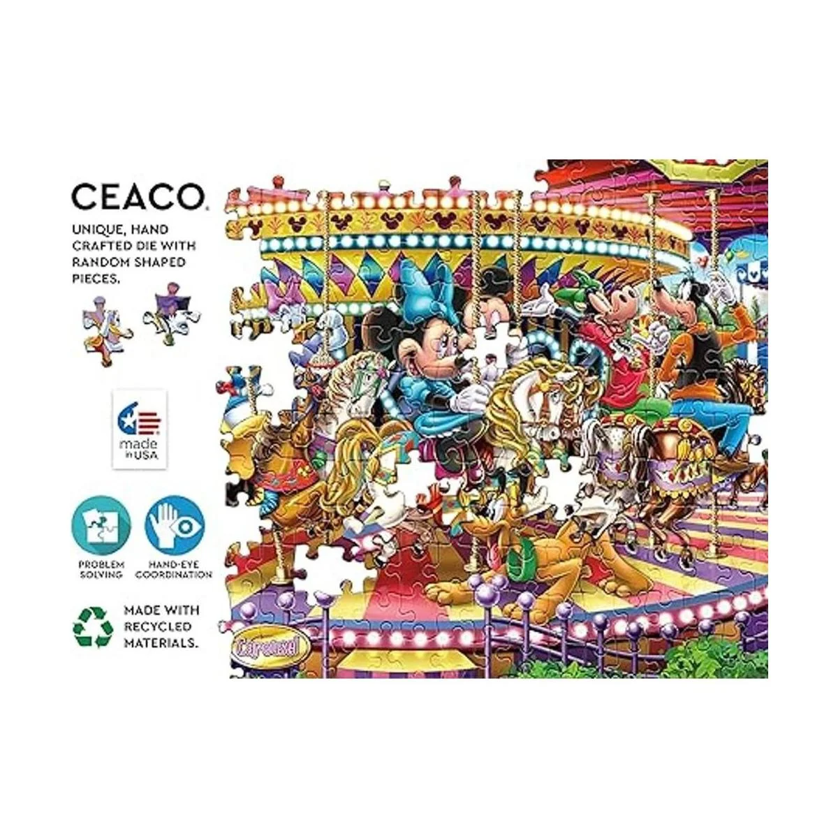 Ceaco Disney Carousel Rompecabezas de 300 piezas de_3