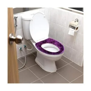 Fundas de asiento de inodoro para baño 2 piezas funda de_7