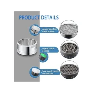 Aireador de grifo de fregadero de 22 GPM piezas de_3