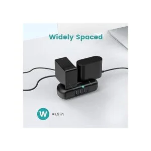 SUPERDANNY Mini protector de sobretensiones con 2 tomas_3