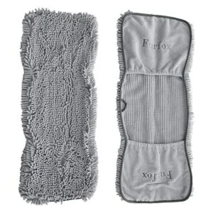 Furfox Toalla absorbente para perro toalla de microfibra_3