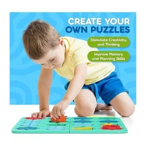 CoolToys BuildATrack Rompecabezas de rompecabezas para_4