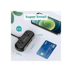 SUPERDANNY Mini protector de sobretensiones con 2 tomas_4