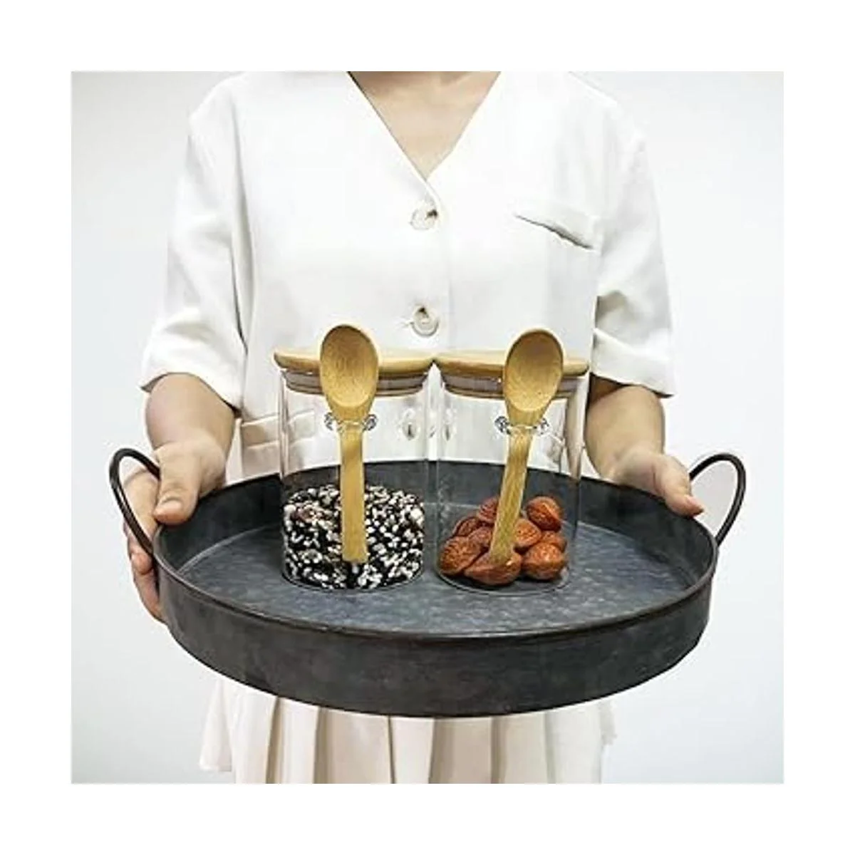 Piscepio Recipientes de vidrio con tapa hermética de_3