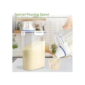 Viretec Contenedor de almacenamiento de arroz recipiente_3