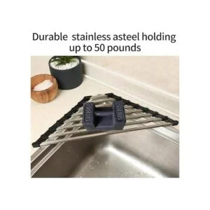 Ahyuan Escurridor de platos para fregadero de esquina_2