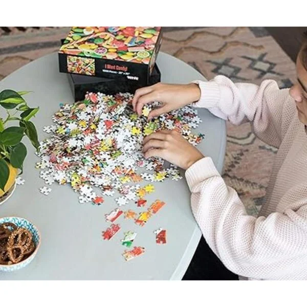 Toynk Candy Puzzle para adultos y niños Rompecabezas de_6