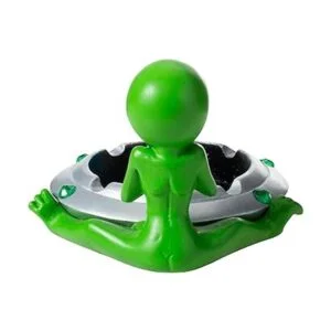 Cenicero sentado para fumar extraterrestre con diseño_4