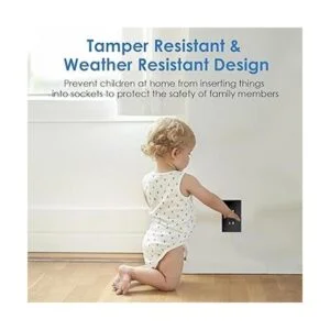 KCMYTONER GFCI Toma de corriente resistente a_4