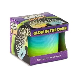 Juguete de resorte de bobina que brilla en la oscuridad de_2