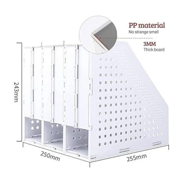 SAYEEC Soporte para carpetas de archivador de escritorio_2