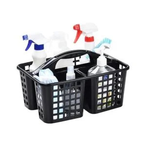 ALINK Cesta de ducha de plástico con compartimentos_4