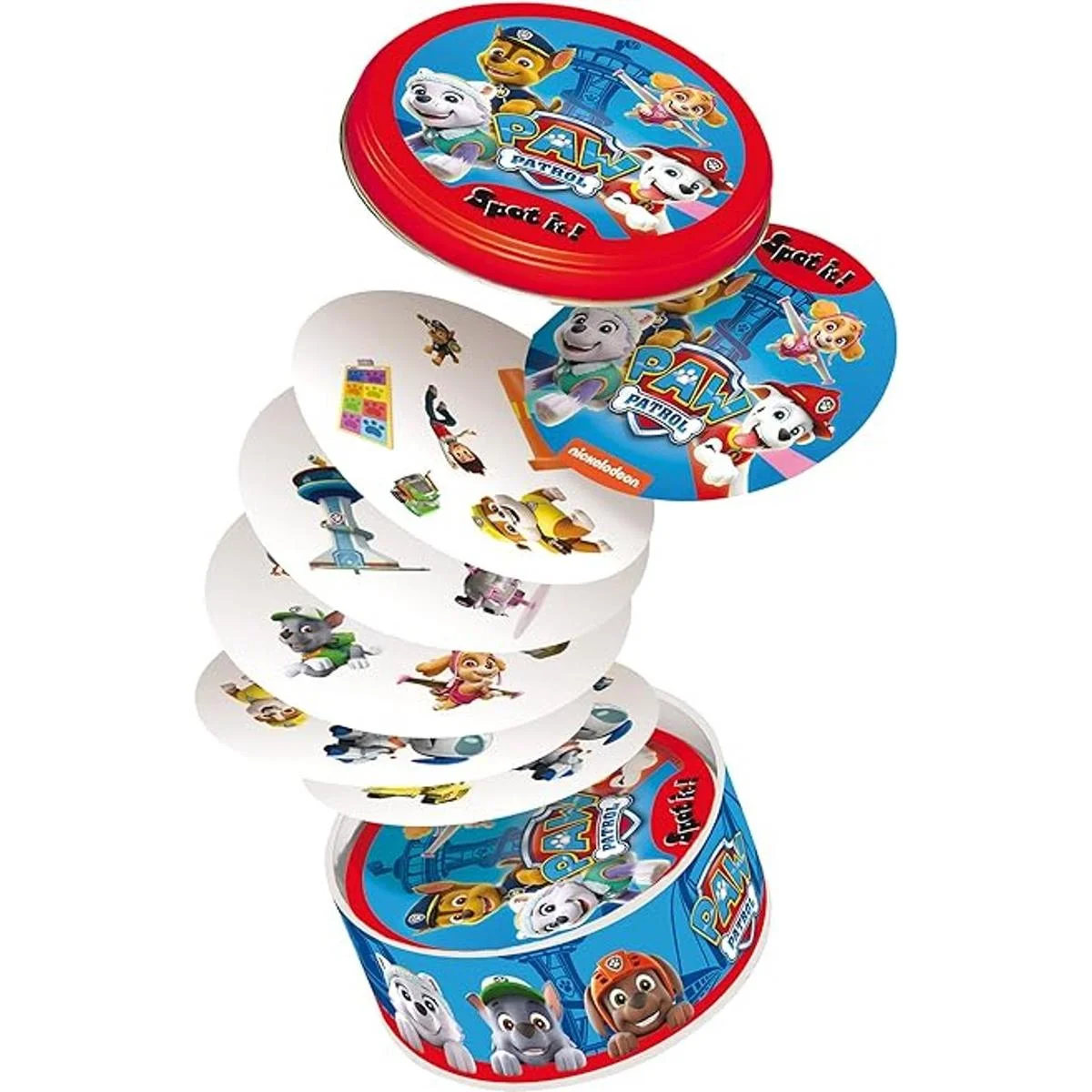 Spot It Juego de cartas de Paw Patrol Juego para_3