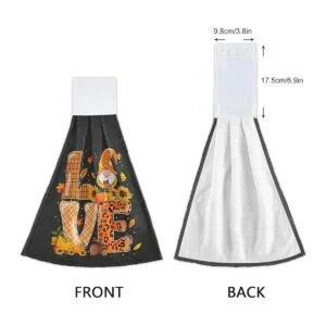 Boccsty Lindas toallas de cocina para colgar perros_4