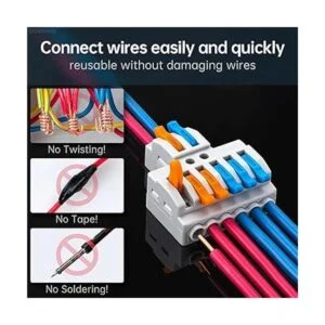 GKEEMARS 10 conectores de cable de palanca conector de_2