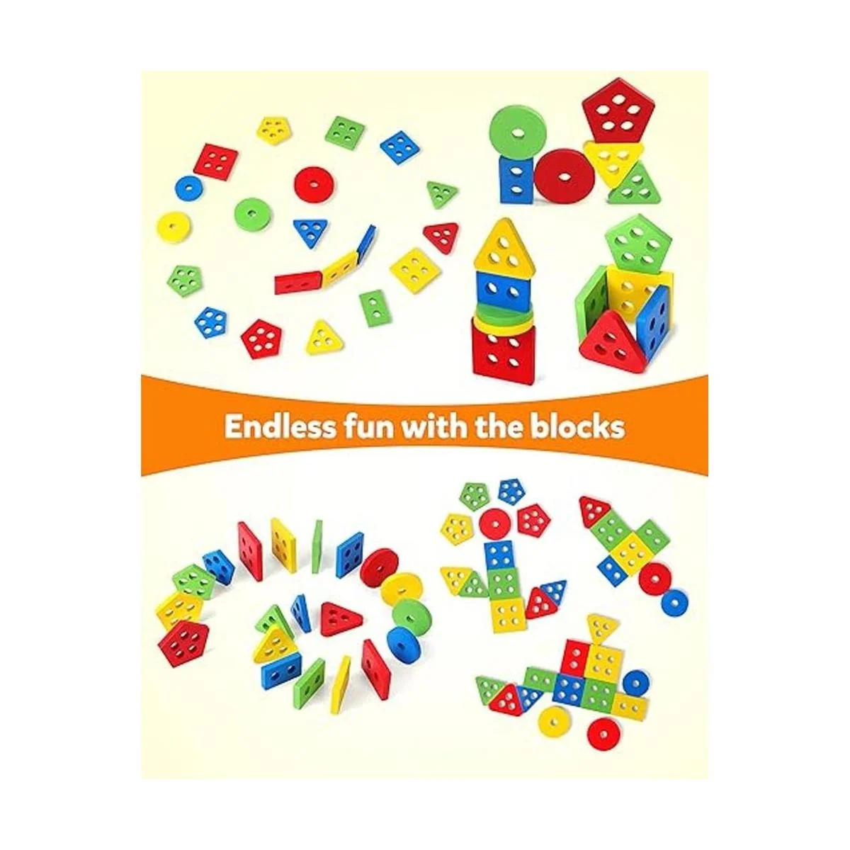 Coogam Juguetes Montessori apilables de clasificación de_3