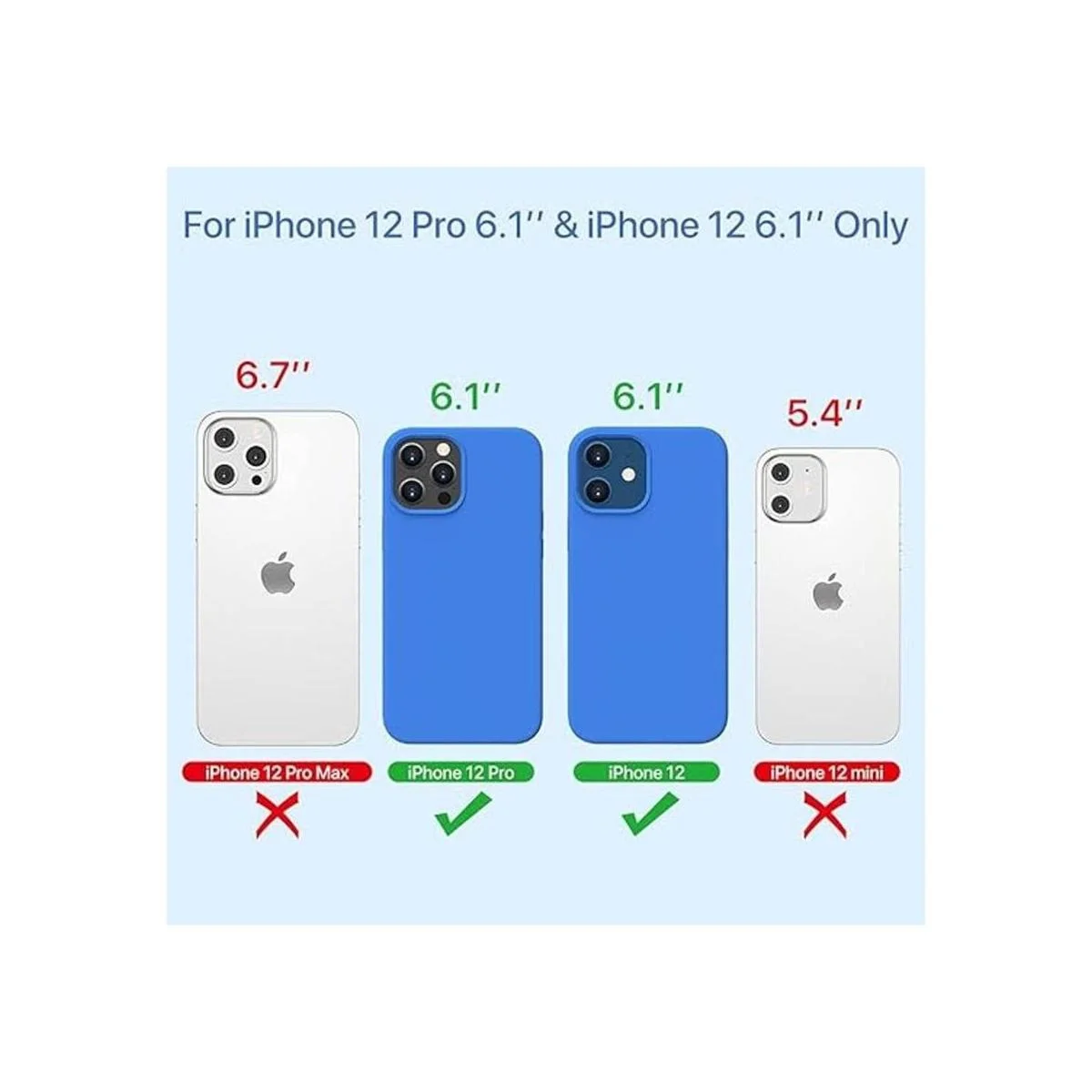 Miracase Funda compatible con iPhone 12 diseñada para_2