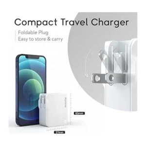 Cargador de pared USB múltiple MANTO 4.4A22W 4 puertos_3